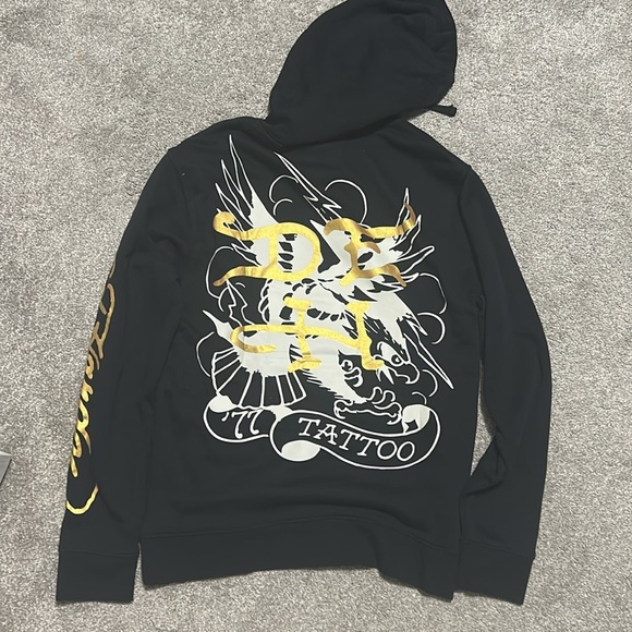 Vintage Ed Hardy Tattoo Hoodie - Picture 4 of 6